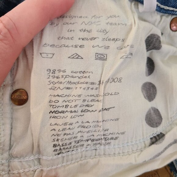 Blank NYC US Women's Size 28 Low Rise Skinny Jeans Light Wash Stretch Distressed - Picture 9 of 13